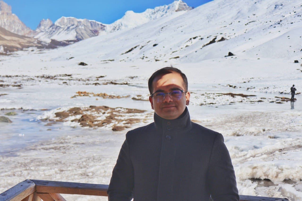 Saptarshi Mondal in Ladakh
